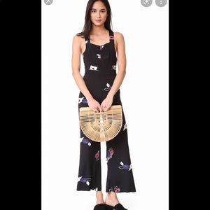 Black Roses Jumpsuit by Rolla's / medium